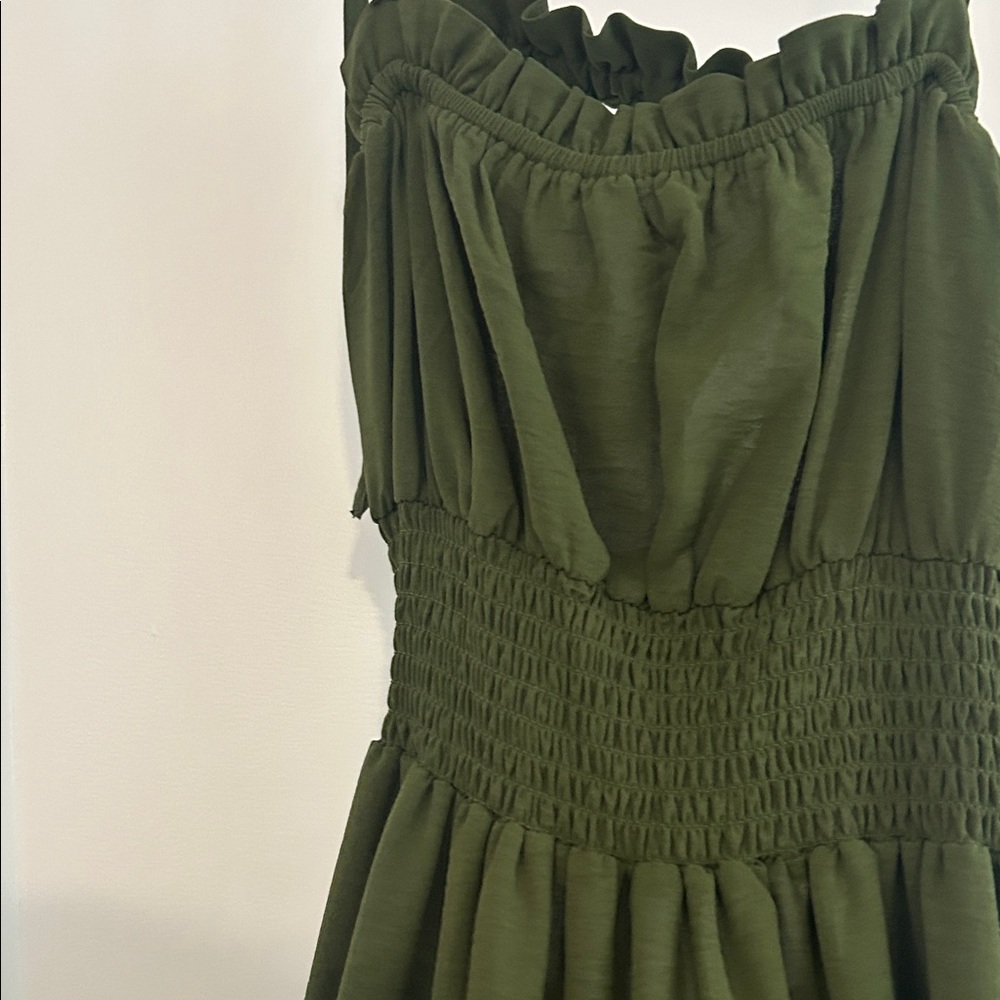 F21 Green Maxi Dress